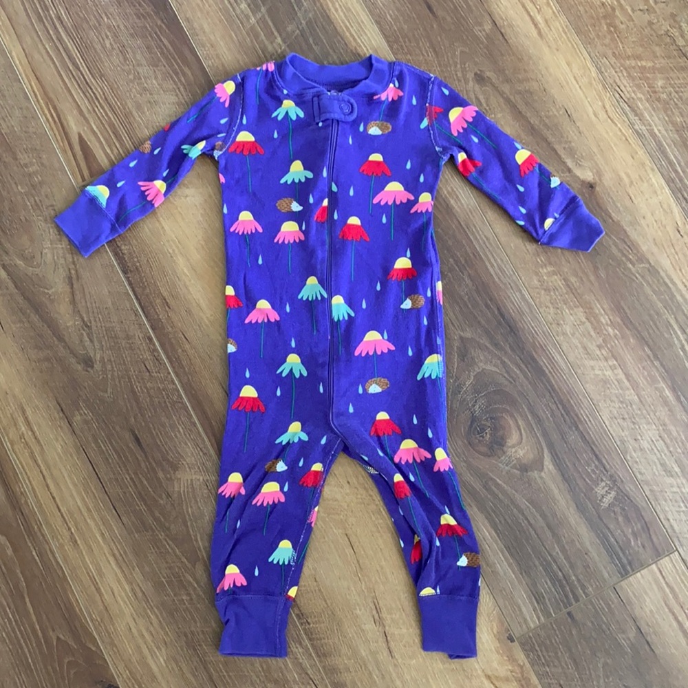 Hanna Andersson footless zip pajamas
